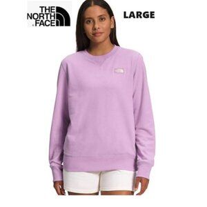 THE NORTH FACE SWEATSHIRT LARGE LIGHT PURPLE